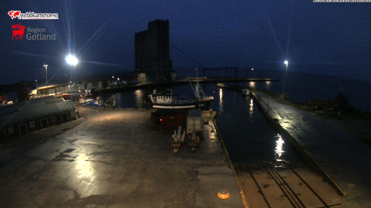 Gotland, Ronehamn, fiskehamnen / gästhamnen
