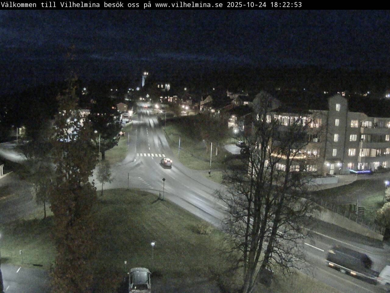 Vilhelmina, Volgsjövägen, vy mot kyrkan