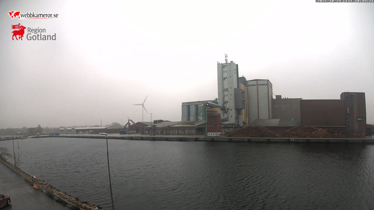 Gotland, Klintehamn, vy österut